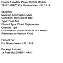 Engine Fuse Box Power Control Module 284B7-1HR0C For Nissan Versa 1.6L 13-19
