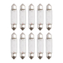 10PCS Car Light Tubular Lamp bulb C5W SV8.5 41MM 6424 24V 5W For OSRAM