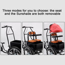 20 inches Pet Dog Cart Tricycle Shopping Three Wheel Tricycle with Sunshade