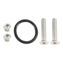 Billet LS Twin Turbo Dual 90 degree 1/8" NPT Oil Feed Line Adapter Plate