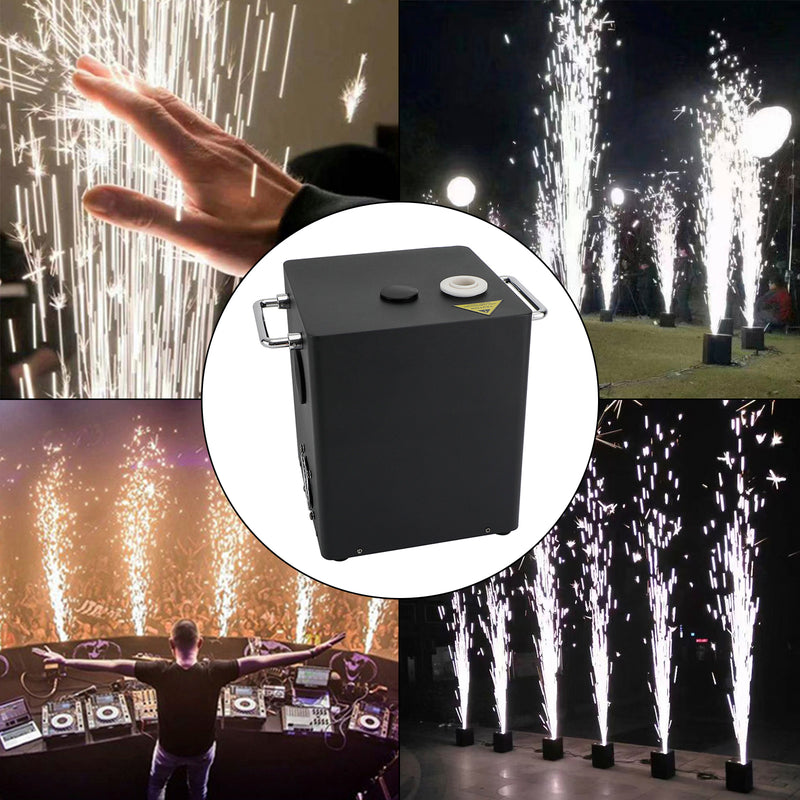 700W Large Cold Spark Firework Machine DMX Stage DJ Event Party With Remote