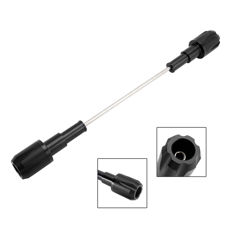 Aluminum Frame Crash Slider Protection Black For Honda Rebel Cmx300 Cm300