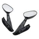 BLACK PAIR of REAR VIEW MIRRORS FOR PIAGGIO X9 125/180/200/250/500 2000-2003