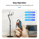 Mobile Video Live Broadcast Bracket Ring Fill Light Three Levels Remote Controll