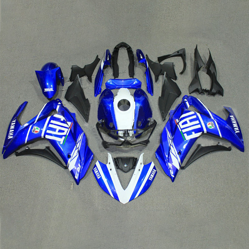 Amotopart Yamaha YZF-R3 2014-2018 R25 2015-2017 Fairing Kit Bodywork ABS