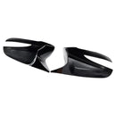 Side Mirror Covers Rearview Housing Black for Lexus IS250 IS350 ES350