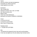 Front Lower Bumper Fog Light Cover Grille Fit AUDI A3 S3 S-Line 2013-2016