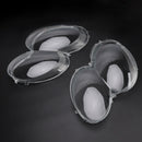 2Pcs Headlight Shell Lens Cover+Glue For Benz W230/R230 SL500 SL600 2003-08