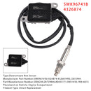 2013-2014 Van Hool T2100 L6 11.9L Downstream Nox Sensor 5WK96741B 4326874 2872946