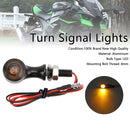 12V LED Turn Signal Indicator Light 8mm Universal Motorcycle For Suzuki