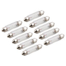 10PCS Car Light Tubular Lamp bulb C10W SV8.5-8 43MM 6429 24V 10W For OSRAM