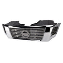 2015-2020 Fit Nissan Navara NP300 D23 Chrome Front Bumper Grill Grille