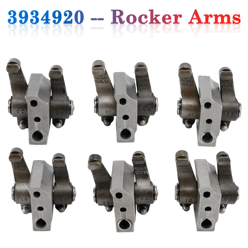 6 * Intake Exhaust Rocker Arms Support Set for Cummins Dodge 5.9L 12V 3934920