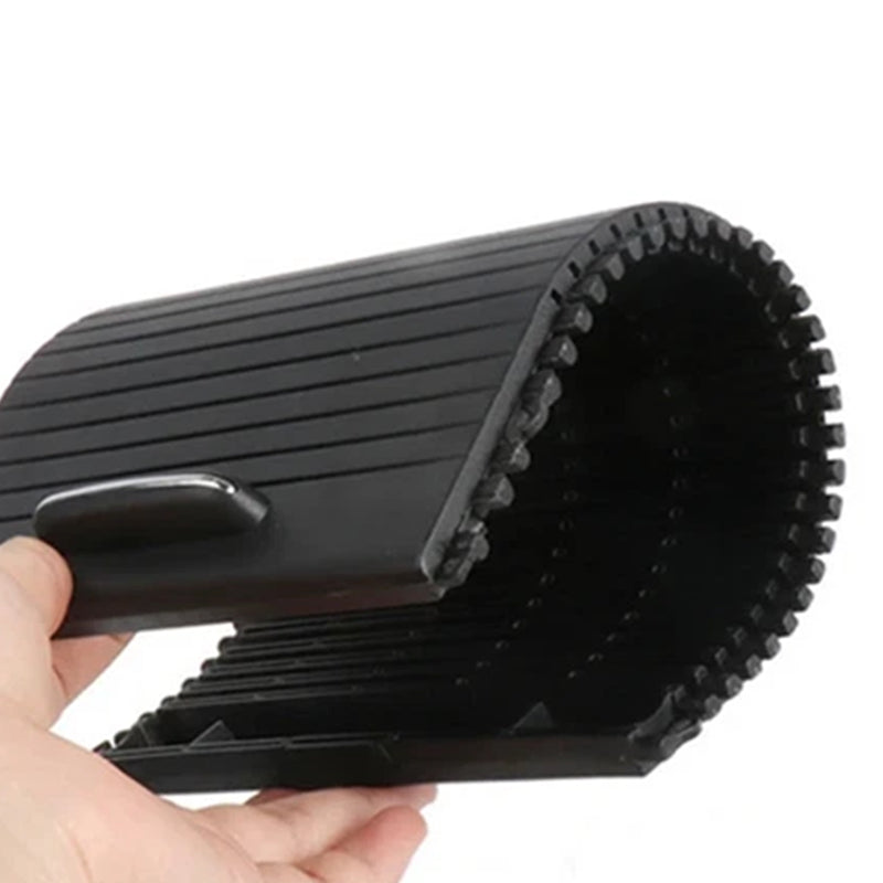 Center Console Roller Blind Cover Black Fit For Mercedes Benz X204 GLK 2008-2015