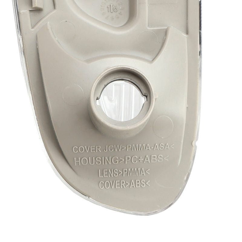 2Pcs Direction Additional Turn Indicator Lamp White For BMW Mini F55 F56 F57