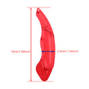 Steering Wheel Paddle Shifter Extension For VOLVO XC60 XC90 Aluminium Red