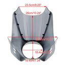 2022-2025 Yamaha XSR900 Headlight Fairing Windshield WindScreen