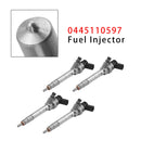 2014-2018 For BMW X5 4PCS Fuel Injector 0445110597 13538506548