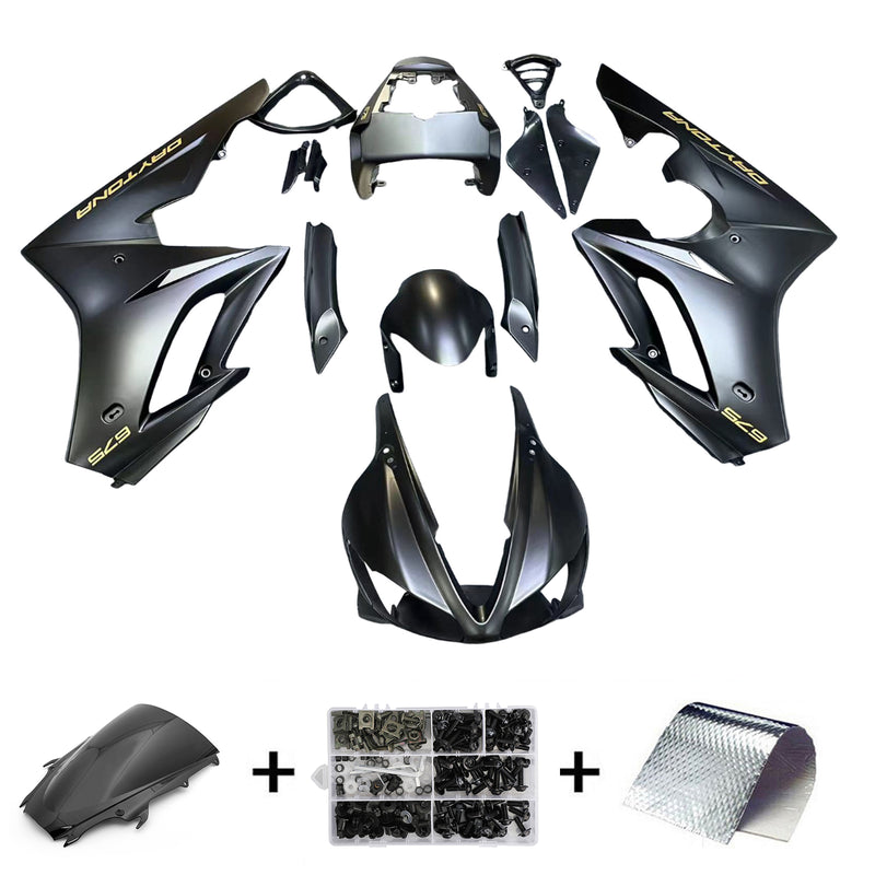 Fairings 2009-2012 Triumph Daytona Black 675  Generic