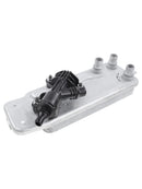 2010-2015 For BMW 750i xDrive F01 V8 4.4L Automatic Trans.From 10/10 Transmission Oil Cooler Heat Exchanger w/ Thermostat 17217572540