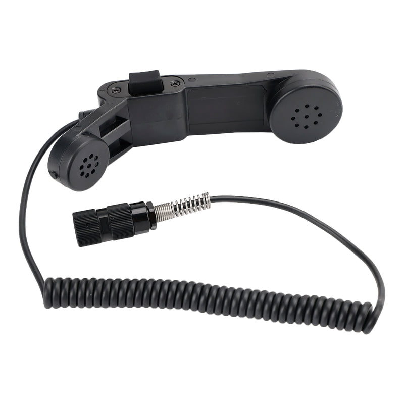 H250 6-pin PTT Radio Handle Microphone for U329 PRC148 PRC152 Walkie Talkie