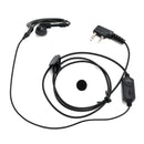 K-031 Pressure Wire Earhook Headset For TK-208 TH-D7 RPU416A KG-UVD1 TG-K4AT