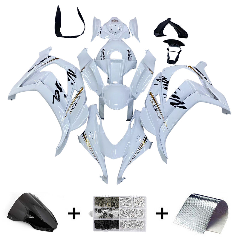 Amotopart Kawasaki ZX10R 2016-2020 Fairing Kit Bodywork Plastic ABS