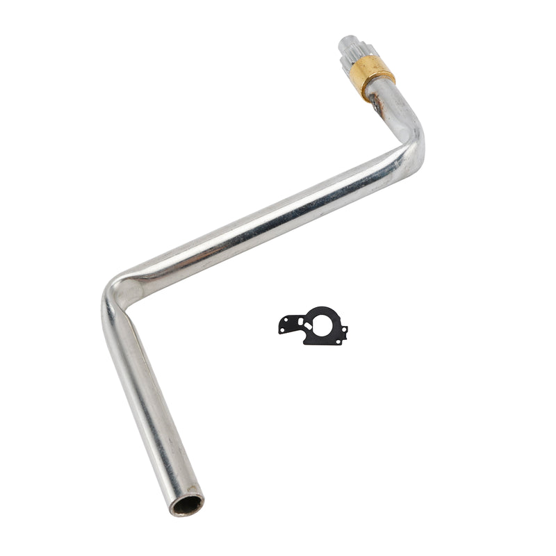 Truck Camper Crank Handle For Slide-in Truck Campers with 10-Tooth Gear On The End