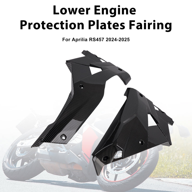 Engine Lower Belly Pan Panels Guard Fairing For Aprilia RS457 RS 457 2024-2025