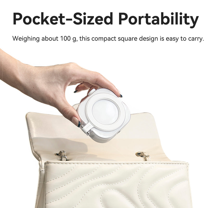 Full Color Mobile Phone Magnetic ICE Cube Light Mini Beauty Photo Pocket Light