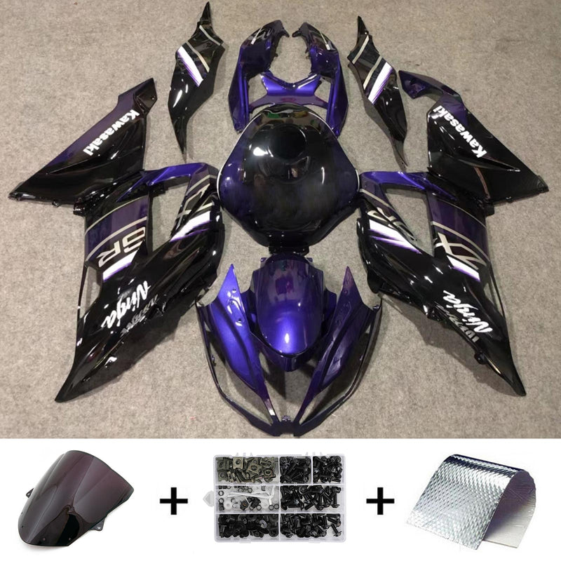 Amotopart Kawasaki ZX6R 636 2013-2018 Fairing Kit Bodywork Plastic ABS