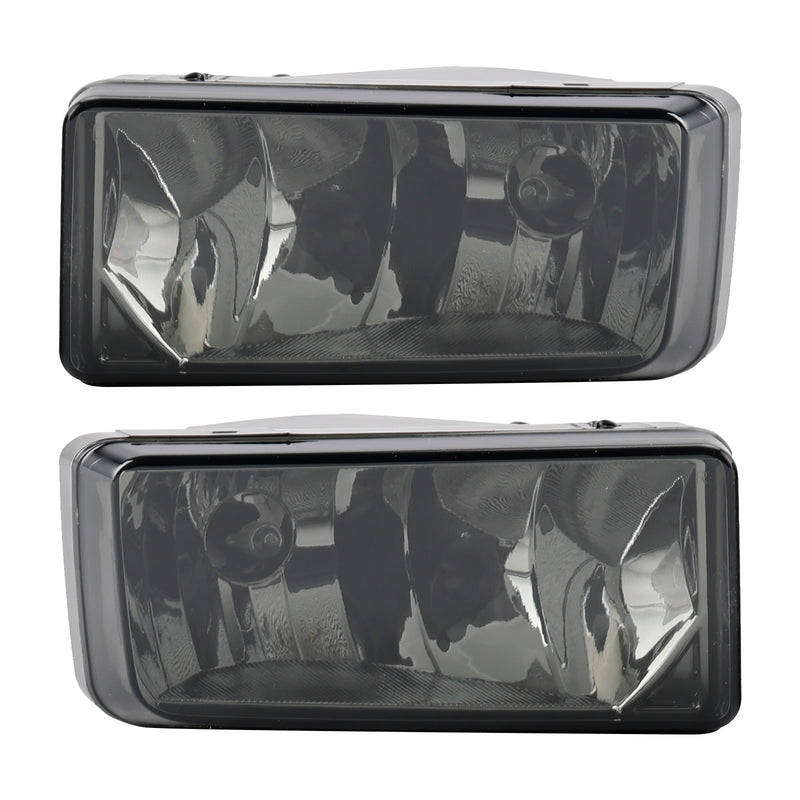 Pair  Fog Light Lamps With Bulbs For Chevy Tahoe Sierra 2007-2015  Smoked Lens