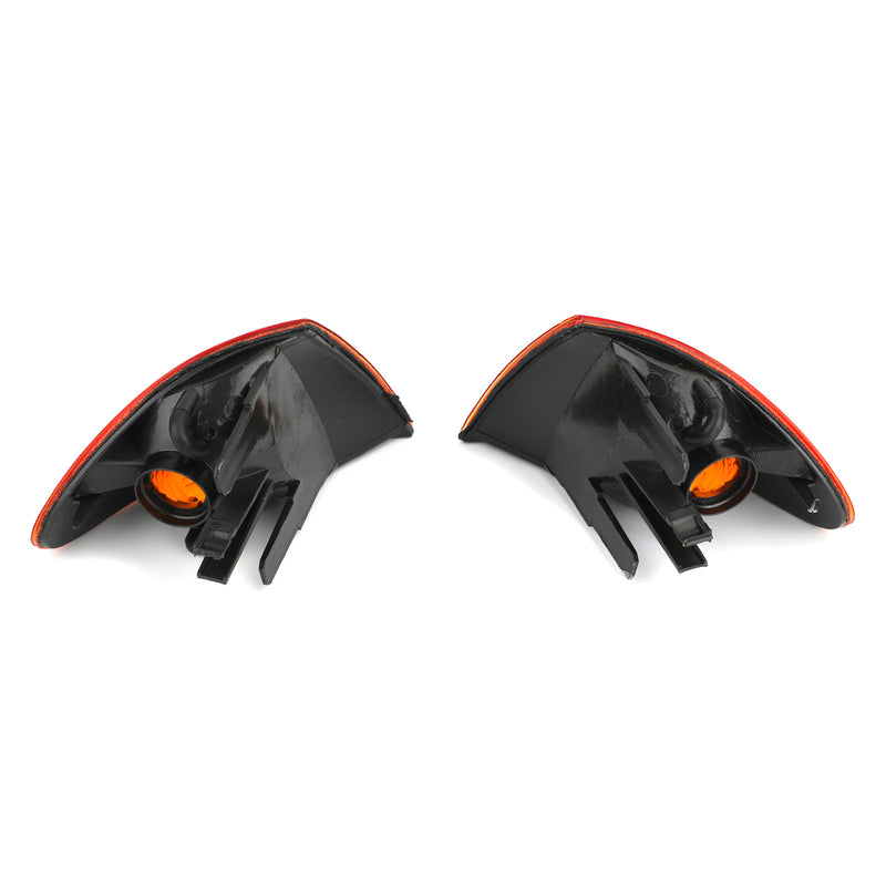 Pair Amber Corner Side Light For BMW 3 Series E46 98-01 Sedan 63136902766