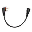 H42 Headphones Replaceable Plug to A24 Converter Cable For ICOM A25CE A25N A24
