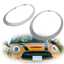 MINI JCW F55 F56 F57 2014-2021 L+R Headlight Tailight Cover Trim Chrome