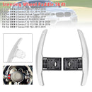 Paddle Shifter Extension For BMW F Series F30 F31 F32 F10 X3 X5 Aluminium Silver