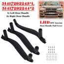 LHD 3PC Interior Door Handle Pull Cover For BMW X5 F15 X6 F16 2014-2018