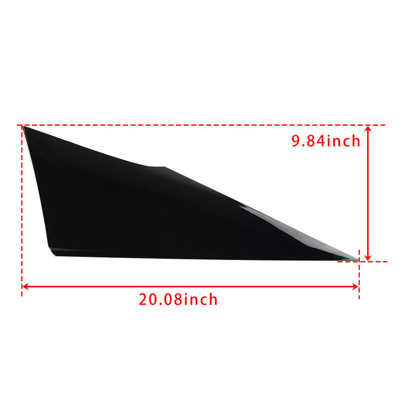 2PCS Rear Quarter Moldings 62505-47012 62506-47012 For Toyota Prius 2016-2022
