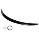 Gloss Black Rear Spoiler For Mercedes-Benz C-Class W205 C205 Coupe 2014-2021