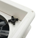 14" RV Caravan Roof Vent 3-Speed Motor RV Fan 12V Skylight With LED Light
