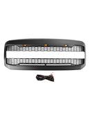 Front Bumper Grill Grille W/ LED Fit Ford F250 F350 2005-2007 Super Duty