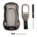 Leather Alloy Zinc Car Key Gray Case Cover For Lexus ES260h/RX350h/LS500h