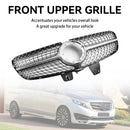 Diamond Front Upper Grill Grille fit Mercedes Benz V Class W447 2020-2023