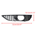 2PCS Front Bumper Fog Light Grill Lamp Cover Fit Audi Q7 Sportback 2010-2015