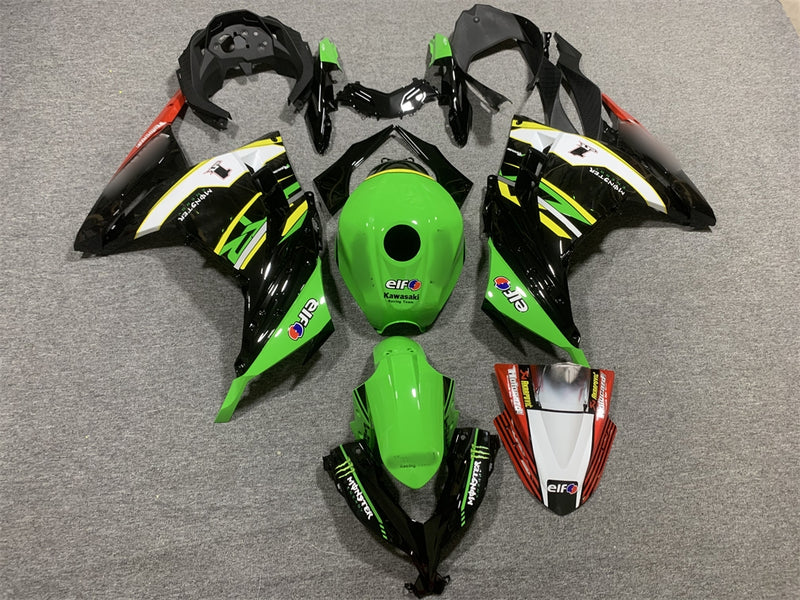 Amotopart Kawasaki EX300/Ninja300 2013-2017 Fairing Kit Bodywork Plastic ABS