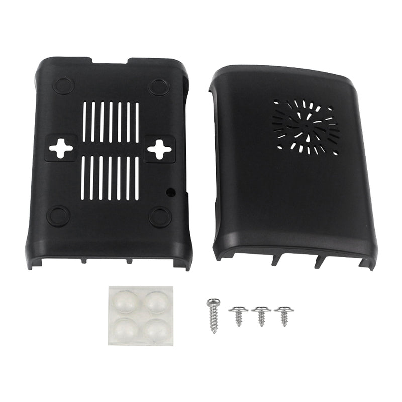 Raspberry Pi5/5B ABS Shell Injection Molded Protective Shell Active Radiator