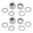 2Pack 1600036 Bypass Tube Eliminator Kit Aluminum Shunts And Sealing Washers