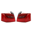 AUDI A6 2012-2015 Car 4pcs Inner Outer LED Taillight Brake Light