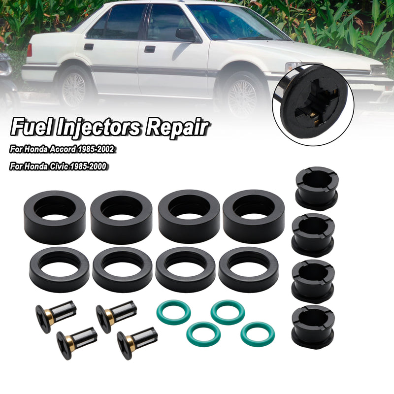 Fuel Injector Repair Kit O-Rings Seals Fit Honda Accord 1985-2002 Civic CRX