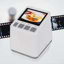 22MP Old Film Negative Film Slide Scanner Converts 126KPK/135/110/Super 8 Films
